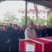 Kore gazisi, askeri törenle toprağa verildi