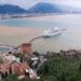 Alanya'ya yılın ilk kruvaziyeri demirledi