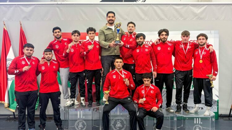U20 Grekoromen Güreş Milli Takımı, Budapeşte’de şampiyon oldu