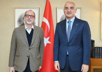Bakan Ersoy, küratör Molinari'yi kabul etti