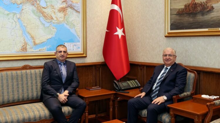 Bakan Güler, BAYKAR Genel Müdürü Bayraktar ile görüştü