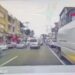 TIR'dan inip, bıçakla otomobile saldırdılar; o anlar kamerada