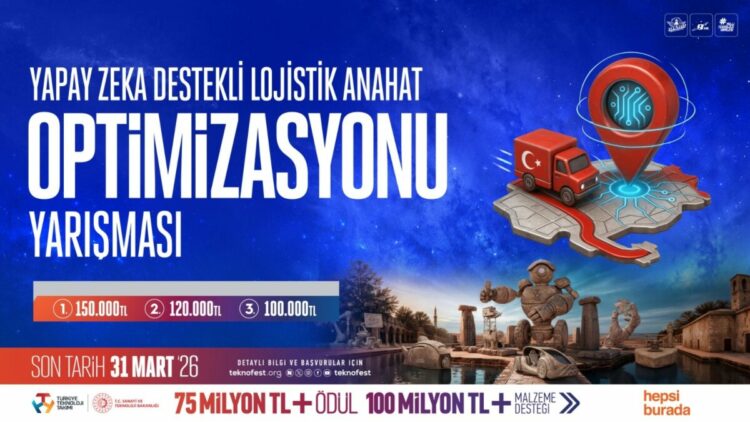 TEKNOFEST’te lojistikte verimlilik için yenilikçi çözümler aranıyor