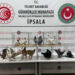 İpsala'da kaçak hayvanlar ele geçirildi