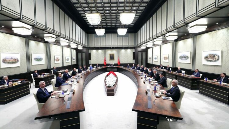 Kabine Toplantısı başladı