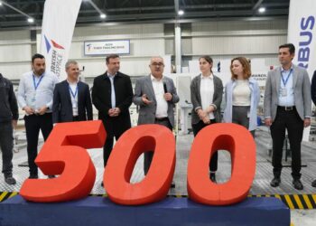 TUSAŞ, A220 programında 500'üncü teslimatını gerçekleştirdi