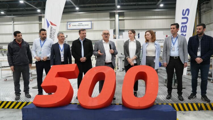 TUSAŞ, A220 programında 500'üncü teslimatını gerçekleştirdi