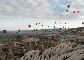Kapadokya’yı bayramda 57 bin 988 turist ziyaret etti