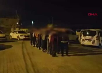 Konya'da, 10 kaçak göçmen yakalandı