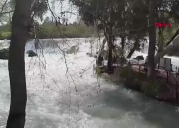 Tarsus Şelalesi yeniden coştu