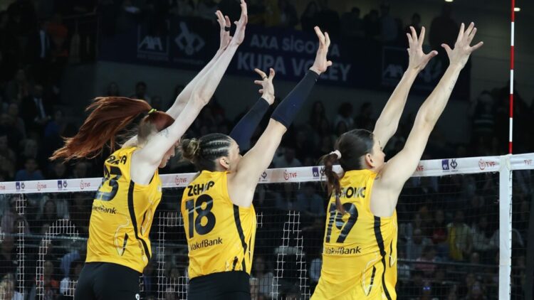 Kupa Voley'de şampiyon VakıfBank