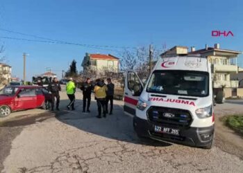 Edirne’de 2 otomobil çarpıştı: 1 yaralı