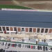 Silivri'de yapımı süren yeni duruşma salonu havadan görüntülendi