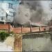 Kağıthane’de yangından son anda kurtulan kadın 'Evim gitti' diyerek ağladı