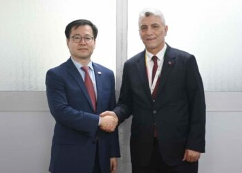 Bakan Bolat, Kore Cumhuriyeti Ticaret Bakanı Yeo Han-Koo ile görüştü