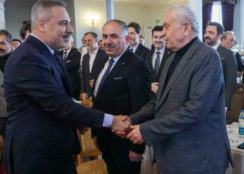 Bakan Fidan, Filistin'e Destek Platformu üyeleriyle bir araya geldi
