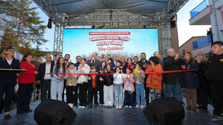 Sarıgazi Sosyal Tesisi hizmete açıldı