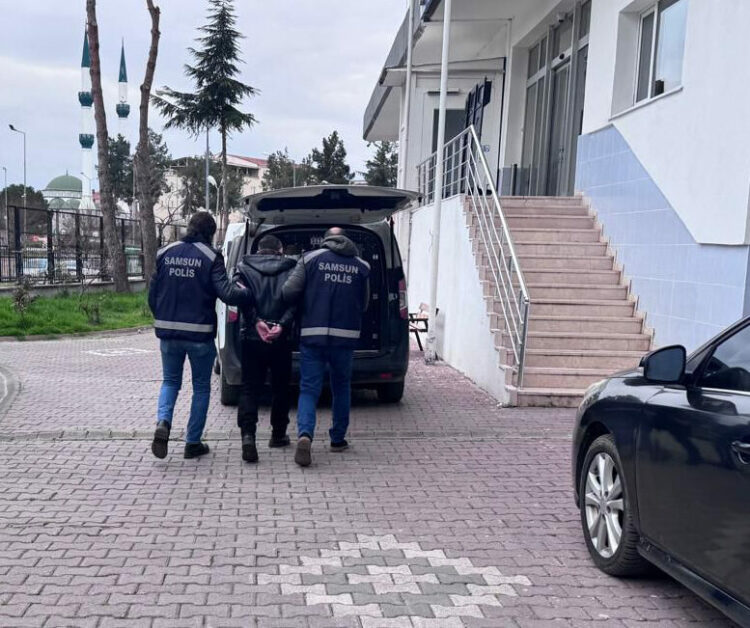 Samsun'da firari hükümlü yakalandı