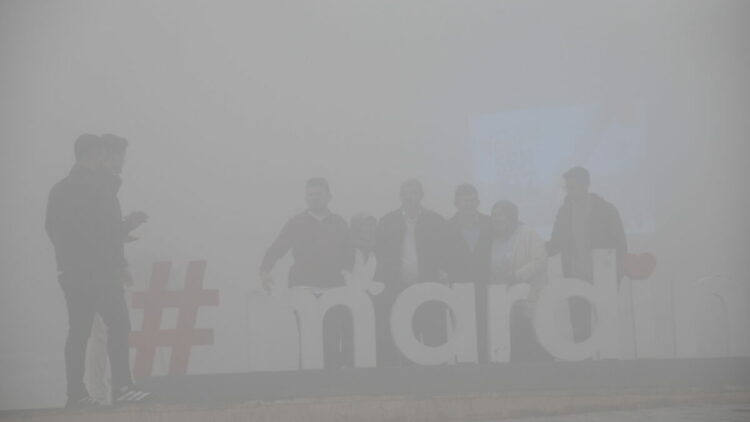 Mardin'de yoğun sis; görüş mesafesi 15 metreye düştü