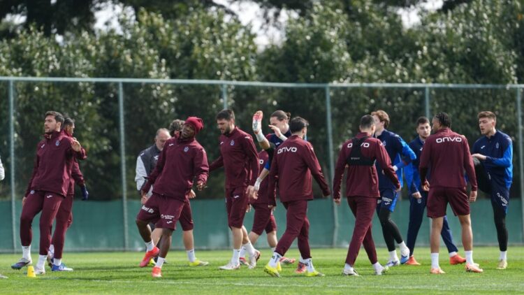 Trabzonspor’da Galatasaray maçı hazırlıkları sürüyor