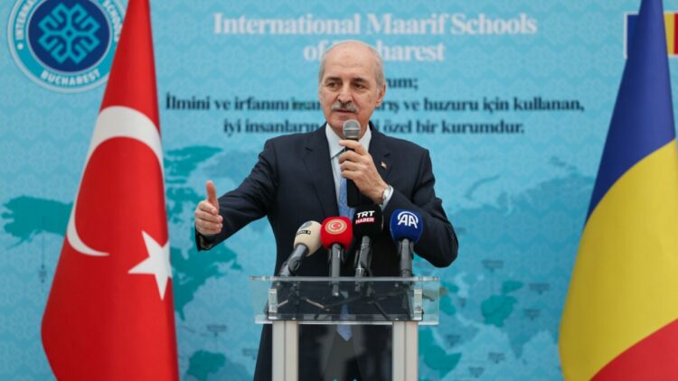 TBMM Başkanı Kurtulmuş, Bükreş'te 'Türk Toplumu Buluşması'na katıldı