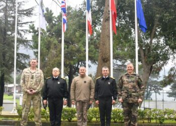 Uluslararası askeri heyetten Deniz Unsur Komutanlığı'na ziyaret