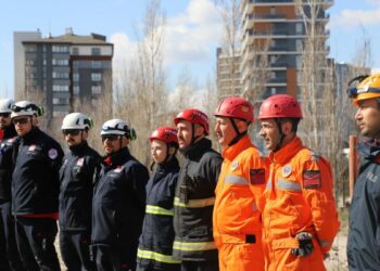 Kastamonu'da  heyelan tatbikatı