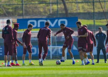 Trabzonspor, Galatasaray maçı hazırlıklarını sürdürdü