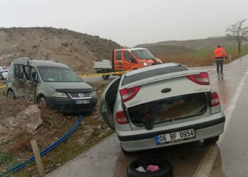 Ankara'da kaza; 1 ölü, 5 yaralı