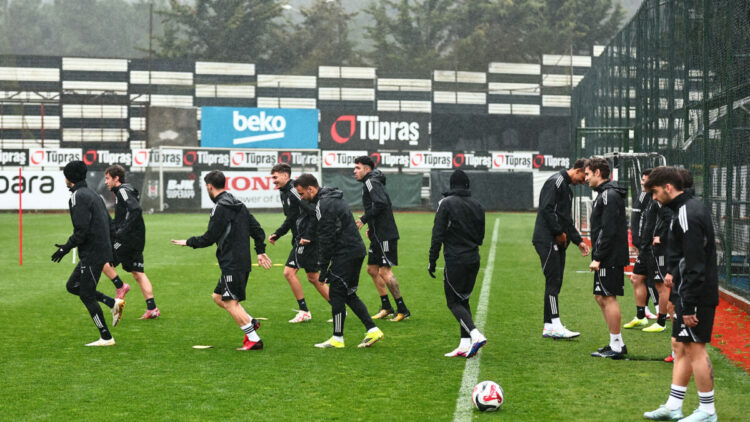 Beşiktaş’ta derbi hazırlıkları sürüyor