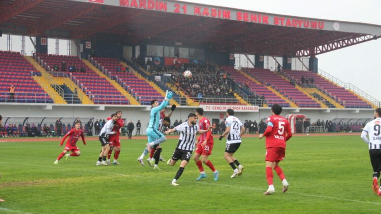 Mardin 1969 Spor - Kuzeyboru 68 Aksaray Belediye Spor: 1-0