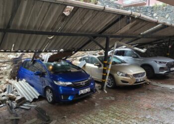 Bursa’da sağanak ve fırtına
