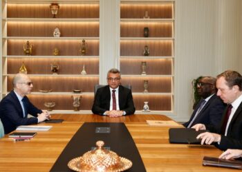 KKTC Cumhurbaşkanı Erhürman, BM Genel Sekreteri’nin Kıbrıs Özel Temsilcisi Diagne’yi kabul etti
