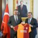 Galatasaray Başkanı Dursun Özbek'ten İçişleri Bakanı Mustafa Çiftçi'ye ziyaret
