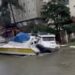 Beykoz'da yağış etkili oldu; sürücüler ilerlemekte güçlük çekti, tekneler sürüklendi