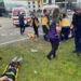 Samsun'da otobüs yan yattı: 9’u öğrenci, 11 yaralı