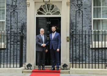 Suriye Cumhurbaşkanı Ahmed Şara, İngiltere’de