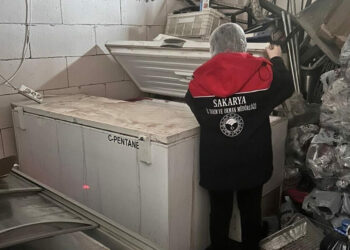 Sakarya'da 200 kilo tarihi geçmiş tavuk eti ele geçirildi