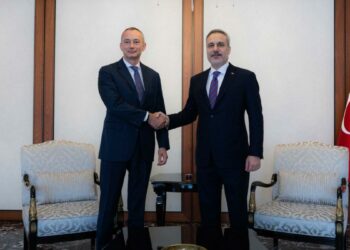 Bakan Fidan, Gazze Yüksek Temsilcisi Mladenov ile görüştü
