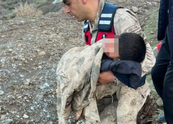 Oyun oynarken kaybolan Emin, 1,5 kilometre uzaklıkta bulundu