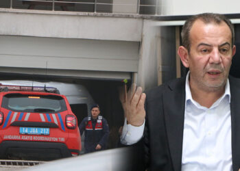 Gözaltına alınan Tanju Özcan adliyeye sevk edildi