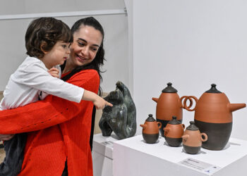 2. Uluslararası Işık Seramik Yarışması Sergisi açıldı