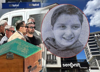 Apartmanın 5'inci katından düşen 11 yaşındaki Ateş Ender, yaşamını yitirdi
