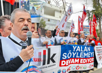 Birleşik Kamu-İş'ten TÜİK önünde protesto