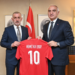Bakan Ersoy, TFF Başkanı Hacıosmanolu'nu kabul etti