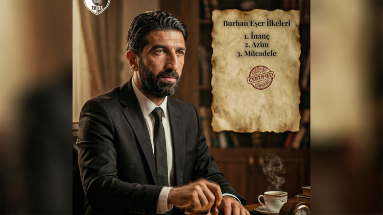 Bodrum FK'dan Burhan Eşer paylaşımı
