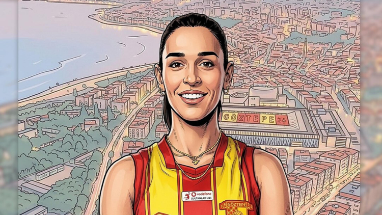 Göztepe’de Hande Naz’dan imza
