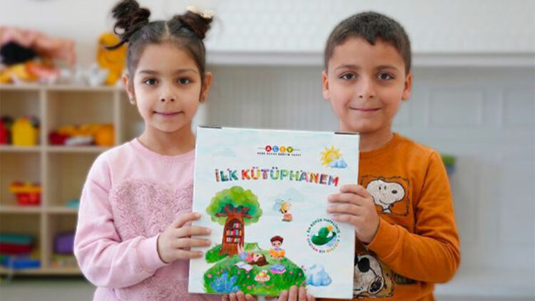 AÇEV'den her çocuğa özel kütüphane