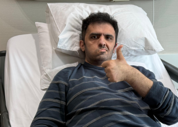 Iraklı felçli gazeteci, Türkiye'de yeniden ayağa kalktı