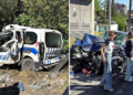 İzmir'de freni boşalan TIR çok sayıda araca çarptı; yaralılar var